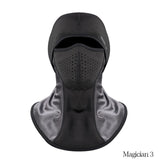 ROCKBROS Winter Cycling Cap Fleece Thermal Keep Warm Windproof Cycling Face Mask Balaclava Skiing Fishing Skating Hat Headwear