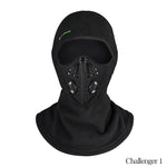 ROCKBROS Winter Cycling Cap Fleece Thermal Keep Warm Windproof Cycling Face Mask Balaclava Skiing Fishing Skating Hat Headwear