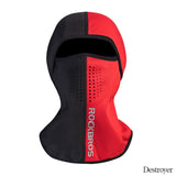 ROCKBROS Winter Cycling Cap Fleece Thermal Keep Warm Windproof Cycling Face Mask Balaclava Skiing Fishing Skating Hat Headwear