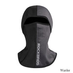 ROCKBROS Winter Cycling Cap Fleece Thermal Keep Warm Windproof Cycling Face Mask Balaclava Skiing Fishing Skating Hat Headwear