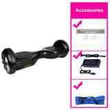 Black Hoverboard 6.5 Inch Self Balancing Scooter With Bag Overboard Electric Scooter Electric Skateboard Electric Hoover Board