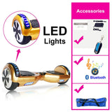 Black Hoverboard 6.5 Inch Self Balancing Scooter With Bag Overboard Electric Scooter Electric Skateboard Electric Hoover Board