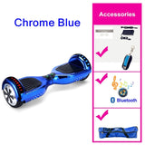 Black Hoverboard 6.5 Inch Self Balancing Scooter With Bag Overboard Electric Scooter Electric Skateboard Electric Hoover Board