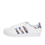 Original Adidas Official SUPERSTAR Clover Women's And Men's Skateboarding Shoes Sport Outdoor Sneakers Low Top Designer C77124