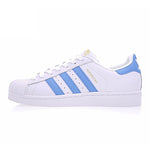 Original Adidas Official SUPERSTAR Clover Women's And Men's Skateboarding Shoes Sport Outdoor Sneakers Low Top Designer C77124