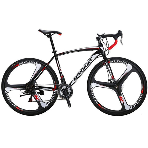 Cyrusher XC550 Racing Road Bike 700Cx28C Steel Frame 21 Speed 27.5" Magnesium Alloy Rim Road Bicicleta Bicycle Double Disc Brake