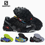 Salomon Speed Cross 3 CS Men's Outdoor shoes climbing Hiking Sport Breathable Sneakers solomon Speedcross Male zapatillas Hombre