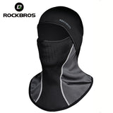 ROCKBROS Winter Cycling Cap Fleece Thermal Keep Warm Windproof Cycling Face Mask Balaclava Skiing Fishing Skating Hat Headwear