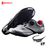 Boodun Breathable Pro Self-Locking Cycling Shoes Road Bike Bicycle Shoes Ultralight Athletic Racing Sneakers Zapatos Ciclismo