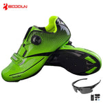 Boodun Breathable Pro Self-Locking Cycling Shoes Road Bike Bicycle Shoes Ultralight Athletic Racing Sneakers Zapatos Ciclismo