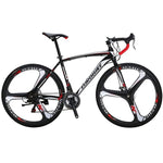 Cyrusher XC550 Racing Road Bike 700Cx28C Steel Frame 21 Speed 27.5" Magnesium Alloy Rim Road Bicicleta Bicycle Double Disc Brake
