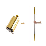 Portable Martial Arts Monkey King Staff Stainless Steel Sun Wukong Metal Magic Pocket Outdoor Sport Steel Wand Martial Arts