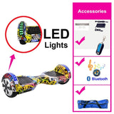 Black Hoverboard 6.5 Inch Self Balancing Scooter With Bag Overboard Electric Scooter Electric Skateboard Electric Hoover Board