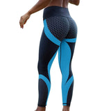 8 colors New Fitness Sport leggings Women Mesh Print High Waist Legins Femme Girls Workout Yoga Pants Push Up Elastic Slim Pants