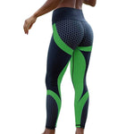 8 colors New Fitness Sport leggings Women Mesh Print High Waist Legins Femme Girls Workout Yoga Pants Push Up Elastic Slim Pants