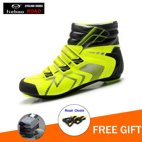 TIEBAO Men Road Cycling Shoes Ciclismo Zapatilla racing bike bicycle outdoor equipment sport sneakers triatlon sapato ciclismo