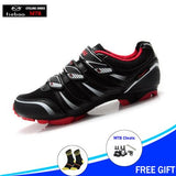 TIEBAO Cycling Shoes black Men Bicycle Mountain Bike Shoes Non-slip Self-locking Superstar mtb Shoes Sapatos ciclismo sneakers